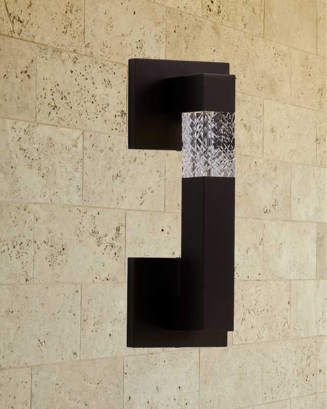 Tirare Esterno 16" Outdoor LED Wall Sconce